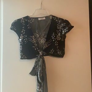 Flynn Skye That’s a Wrap crop top